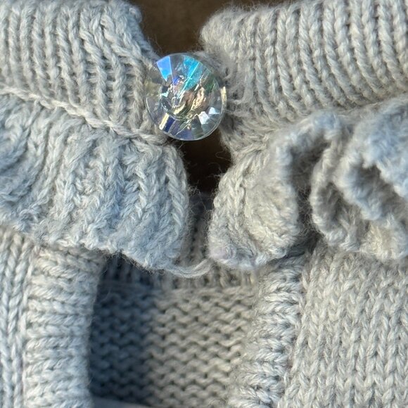 Tahari Baby Knit Mouse Dress with Tights – Size 12M Sugar Plum Fairy Christmas - Picture 6 of 8